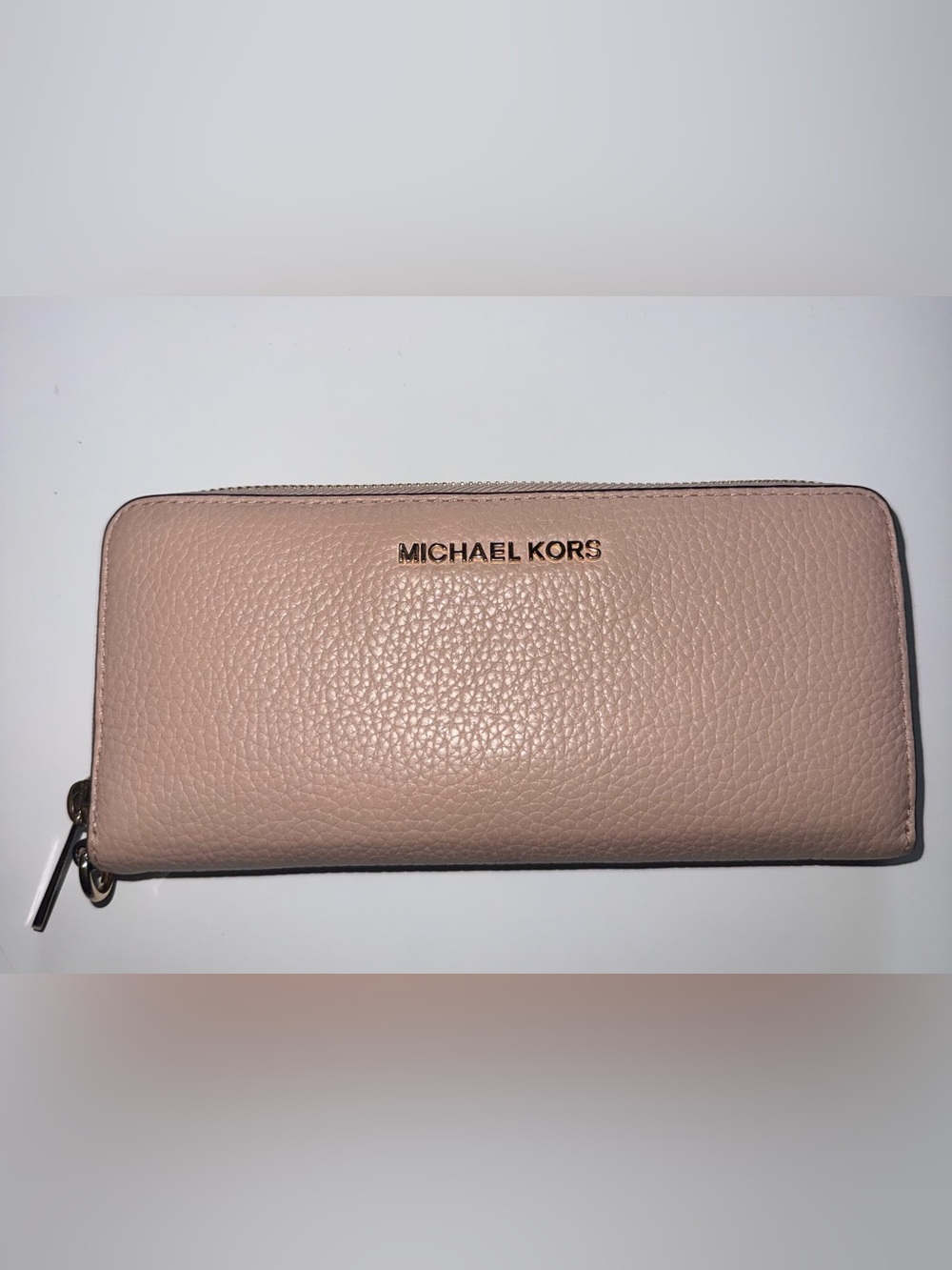 MICHAEL KORS Jet Set Travel Large Pebbled Leather Continental Wallet